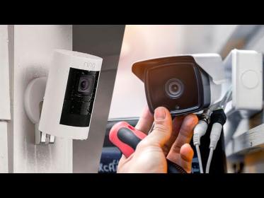 تركيب كاميرات المراقبة