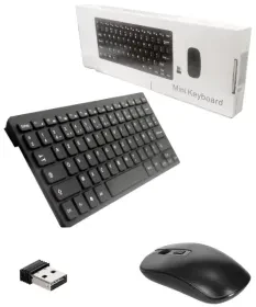 CLAVIER + SOURIS SANS FIL 2.4G MINI 901