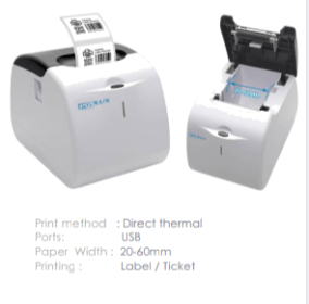 imprimante code a barre /Ticket Caisse POSLUX D58F 